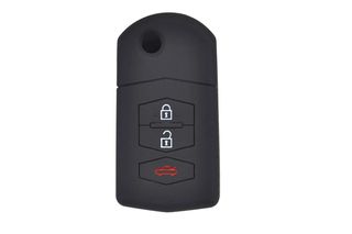 Κάλυμμα Σιλικόνης Για Mazda 2-3-5-6 Series-M6-MX5-CX5-CX7-CX9-RX8 Με 3 Κουμπιά
