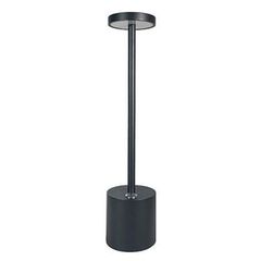 Πορτατίφ αφής επαναφορτιζόμενο LED 4W DIMMABLE με θερμό λευκό φως 3000k σε μαύρο χρώμα IP54