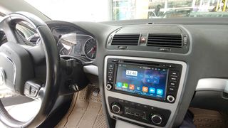 Skoda Octavia Scout οθονη Android 10 & Iphone -BLUETOOTH . CD-DVD- GPS -SD- dousissound.