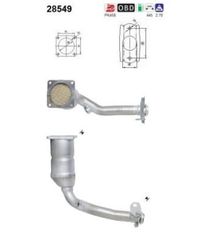 ΚΑΤΑΛΥΤΗΣ PEUGEOT 206 1.4cc 1998- KARALOIZOS exhaust