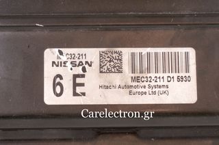 Εγκέφαλος Κινητήρα (ECU) Nissan Almera 1.5 N16 - MEC32-211 6E-thumb-2