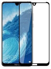 Full glue γυαλί προστασίας Honor 8A Tempered Glass 9H AntiCrash / Antifingerprint Black (oem)