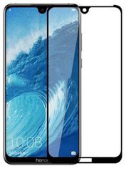 Full glue γυαλί προστασίας Honor 8A Tempered Glass 9H AntiCrash / Antifingerprint Black (oem)