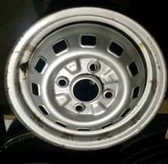 Ζάντες χαλύβδινες 13" από Daewoo Matiz, 4x114.3,  4 τεμάχια