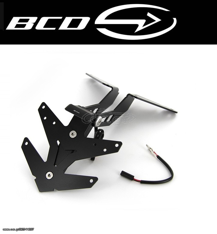 BCD DESIGN ΒΑΣΗ ΠΙΝΑΚΙΔΑΣ YAMAHA T-MAX 530 2012-2016