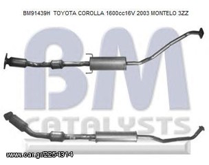 Καταλύτης TOYOTA COROLLA 1.6cc 16V 01.05-........www.catalysts.gr