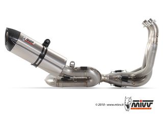Mivv Εξάτμιση Ολόσωμη Suono S.Steel/Carbon End Honda CBR 1000 RR 2008 - 2013