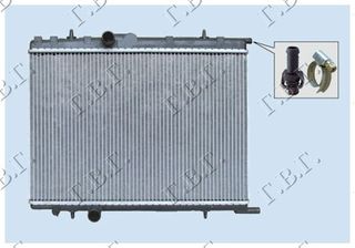 Ψυγείο Νερού CITROEN BERLINGO MPV / ΠΟΛΥΜΟΡΦΙΚΑ / 5dr 2002 - 2008 ( I )( MF ) 1.1 i (MFHDZ, MFHFX)  ( HDZ (TU1M),HFX (TU1JP)  ) (60 hp ) Βενζίνη #050906310