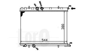 Ψυγείο Νερού CITROEN BERLINGO MPV / ΠΟΛΥΜΟΡΦΙΚΑ / 5dr 2002 - 2008 ( I )( MF ) 1.1 i (MFHDZ, MFHFX)  ( HDZ (TU1M),HFX (TU1JP)  ) (60 hp ) Βενζίνη #050906310