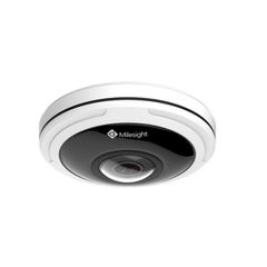 Fisheye IP κάμερα οροφής 12ΜΡ Η.265 MS-C9674-PB εμβέλεια έως 15 με δυνατότητα τοποθέτησης σε τοίχο/οροφή/τραπέζι