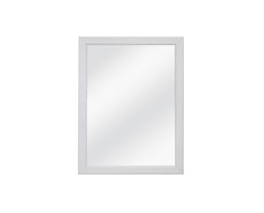 Καθρέπτης "RUSTIC" σε ρουστίκ λευκό χρώμα 75x98x2