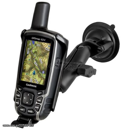 RAM Garmin GPS Map 64  Cup Mount Garmin eTrex 10, 20 & 30