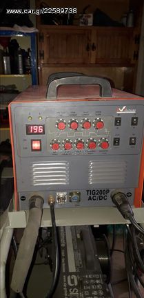Tig EVO 200 Αργκον-Ηλεκτροκόλληση Επαγγελματική tig 200A