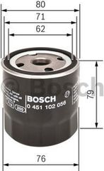 Bosch Φίλτρο Λαδιού - 0 451 103 354