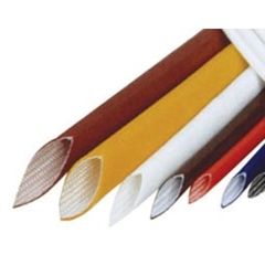 Silicone Tube Brown 4000V 8mm 1m Mακαρόνι Υαλονημάτων - Σιλικόνης Καφέ  CB-SRS1