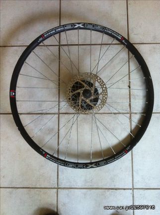 Ζάντα 26" ID project αλουμινίου disk brake 160mm, με δίσκο και κέντρο promax, και με 7 ταχυτήτων γραναζιέρα.