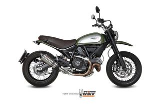 Mivv Εξάτμιση Τελικό Suono S.Steel/Carbon End Ducati Scrambler 800 2015 - 2019