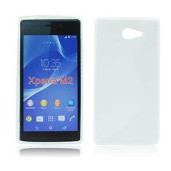 Θήκη Back Cover S-Line Forcell για Sony Xperia M2 (Άσπρο)