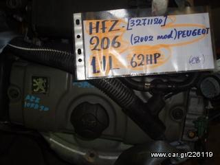 ΚΙΝΗΤΗΡΑΣ PEUGEOT 206 HFZ 1.1 02 62HP