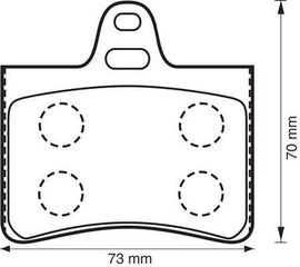 ΤΑΚΑΚΙΑ CITROEN C5 ΟΠΙΣΘΙΑ - PBP8076