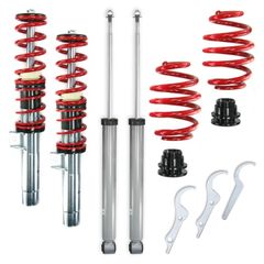 ΡΥΘΜΙΖΟΜΕΝΗ ΑΝΑΡΤΗΣΗ ΧΑΜΗΛΩΜΑΤΟΣ RedLine Coilover Kit BMW E46 4/6 Zyl. incl. Touring suitable for BMW E46 4 and 6 cylinder all models year 1998 - 2005	