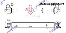 Ψυγείο Intercooler RENAULT LAGUNA ( BT ) Liftback / 5dr 2007 - 2012 1.5 dCi (BT00, BT0A, BT0T, BT1J)  ( K9K 780,K9K 782  ) (110 hp ) Πετρέλαιο #067906210