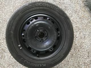 ΖΑΝΤΑ ΓΙΑ AUDI SEAT SCODA VW  6Jx15 ET38  ME ΛΑΣΤΙΧΑ KUMHO