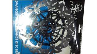 ΔΙΣΚΟΠΛΑΚΑ ΕΜΠΡΟΣΘΙΑ HONDA ASTREA SUPRA OVERSIZE TITAN 30 MM ΚΑΤΟΠΙΝ ΠΑΡΑΓΓΕΛΙΑΣ