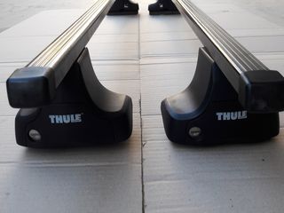 Thule Rapid System 754 + Μπάρες Thule Square Bar 761 - 120cm + Kit 1197