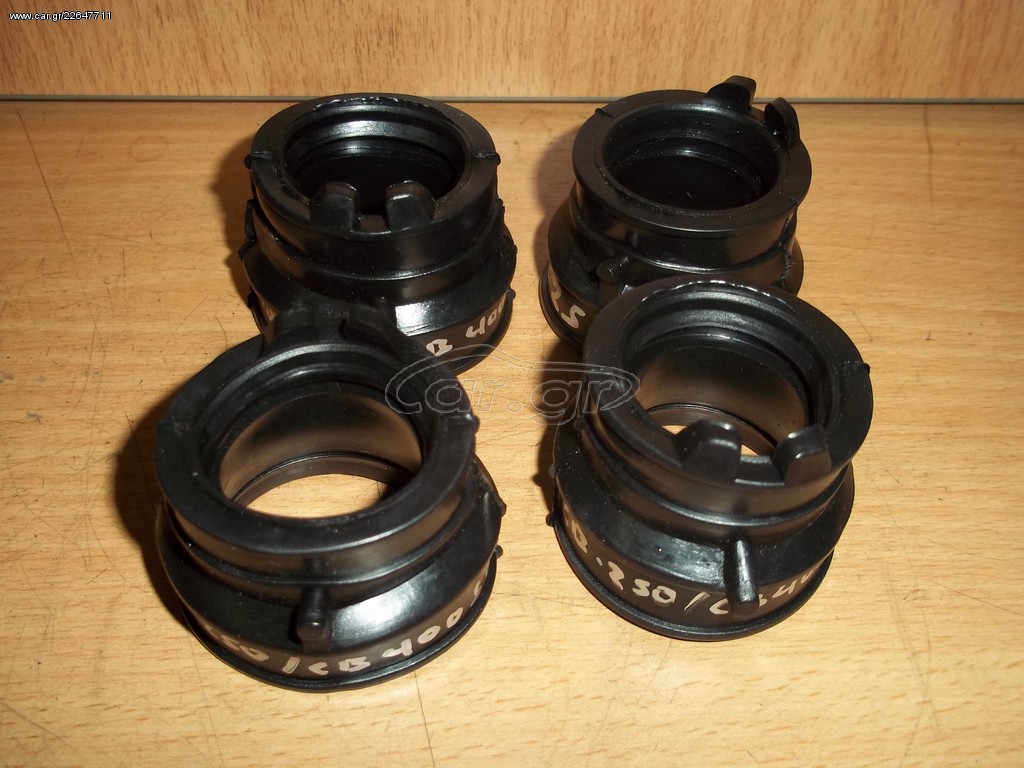 ΕΙΣΑΓΩΓΕΣ ΚΑΡΜΠΥΡΑΤΕΡ ΣΕΤ 4 ΤΕΜΑΧΙΑ HONDA CB400SF SUPER FOUR NC39-180 181 182 CB400 VTEC CB250