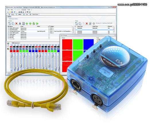 SUNLITE SLESA-IP1 IP VERSION DMX SOFTWARE ΦΩΤΙΣΜΟΥ