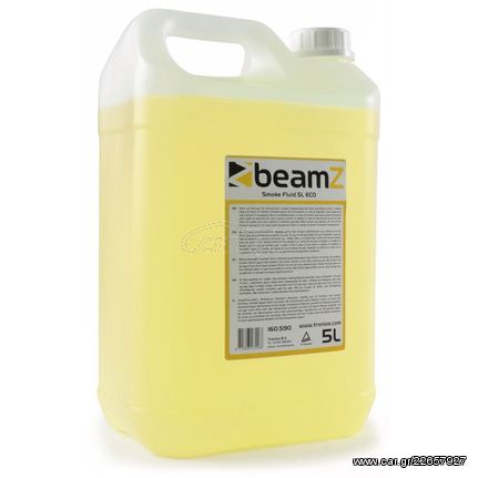 BEAMZ SMOKE FLUID 5Lt ECO LIGHT YELLOW ΥΓΡΟ ΚΑΠΝΟΥ