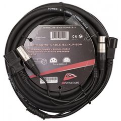 JBSYSTEMS AUDIO COMBI CABLE IEC/XLR-20M