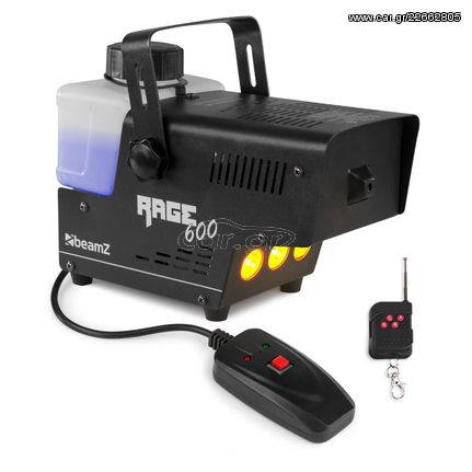 BEAMZ RAGE 600LED SMOKE MACHINE ΜΗΧΑΝΗ ΚΑΠΝΟΥ LED