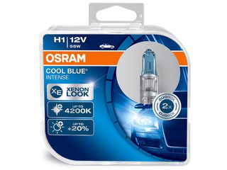 OSRAM 12V H1 55W  COOL BLUE INTENSE  (64150CBI-HCB) 2τμχ