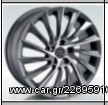 ALFA ROMEO ΖΑΝΤΕΣ ΣΕΤ 8Χ18 5Χ110Κ ΕΤ35 ΔΙΑΜΑΝΤΕ ΑΝΘΡΑΚΙ