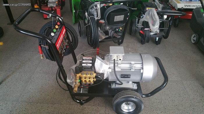 Πλυστικό Μηχάνημα 248bar 10hp με πίνακα και TOTAL STOP 1450rpm 930lit/hour