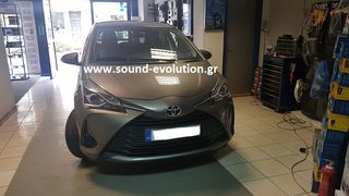 Toyota Yaris  '11>'18 LM Digital J146 GPS & oem ενισχυτής Focal & ηχεία & μόνωση www.sound-evolution.gr