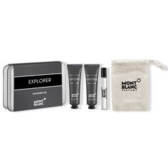 MONT BLANC Explorer SET: EDP 7.5ml + aftershave balm 30ml + shower gel 30ml