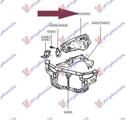 Θόλος Πλαστικός HYUNDAI COUPE Coupe / 2dr 1997- 1999 ( RD ) 1.6 16V  ( G4GR  ) (116 hp ) Βενζίνη #080000811