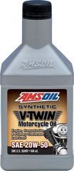 ΛΙΠΑΝΤΙΚΟ 4T ΣΥΝΘΕΤΙΚΟ 20W50 V-TWIN MOTORCYCLE OIL MCVQT 946ML | AMSOIL