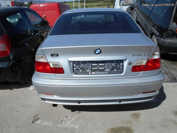 BMW 318 E46 1900CC 194E1 SEDAN KAI COUPE ΠΩΛΟΥΝΤΑΙ ΑΝΤΑΛΛΑΚΤΙΚΑ ΜΗΧΑΝΙΚΑ ΚΑΙ ΦΑΝΟΠΟΙΕΙΑΣ