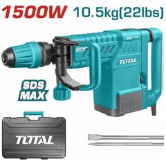 Σκαπτικό - Κατεδαφιστικό TOTAL SDS-ΜΑΧ 1.500W TH215002
