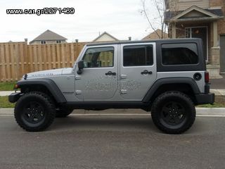 5άδα ΜΑΥΡΕΣ ΖΑΝΤΕΣ 17" ΓΝΗΣΙΕΣ RUBICON για WRANGLER JK ή WRANGLER TJ-thumb-2