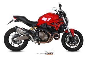 Mivv Εξατμιση Τελικό Suono S.Steel/Carbon End Ducati Monster 821 2015 - 2016
