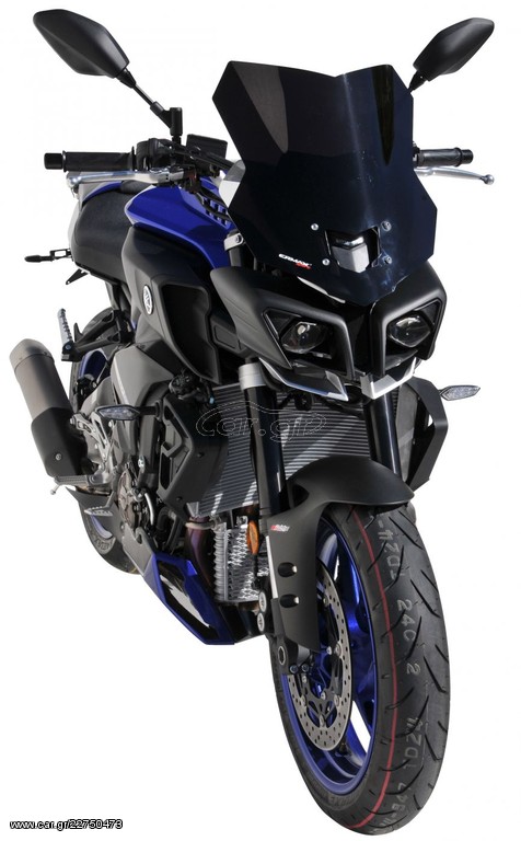 ERMAX ΖΕΛΑΤΙΝΑ TOURING 39CM YAMAHA MT 10 2016-2021 ΣΚΟΥΡΟ ΦΙΜΕ