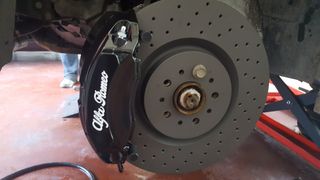 HyperBrake  4pot kit φρένων 330x32 για Alfa Romeo 147 / 156 / GT-thumb-6