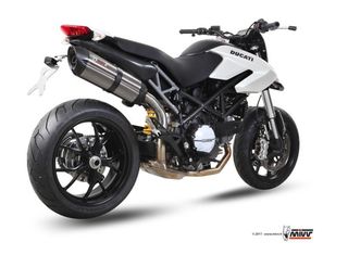 Mivv Εξάτμιση Τελικό Suono S.Steel/Carbon End Ducati HyperMotard 796 2010 - 2012