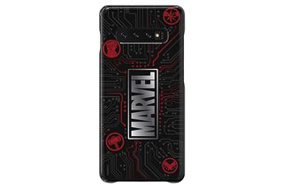 Samsung Original Galaxy Friends Cover "MARVEL LOGO" Galaxy S10 Plus G975 GP-G975HIFGHWF