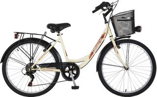Δρόμου - Κούρσας Orient 2025 Ποδήλατο Πόλης Orient City Lady 26" 6-Speed κωδ. 151090- ΜΠΕΖ